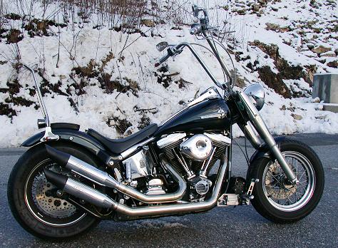 Harley Davidson Softail FLSTF Apehanger